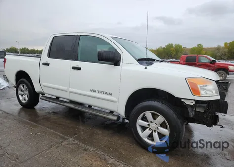 2014 Nissan Titan S из США, поврежденный, VIN 1N6BA0EJ3EN502418